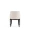 Manhattan Comfort Gansevoort Faux Leather Dining Armchair in Cream DC051AR-CR - alternate 3
